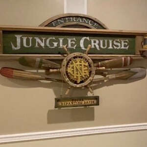 Jungle Cruise Sign