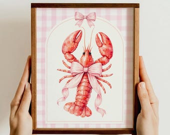 Pinch Me I'm One Girl Birthday Sign Lobster Broil 1st Birthday Nautical Low Country Crawfish Boil Summer First Bday Pink Bow