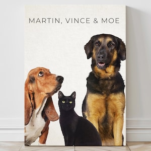 Custom Watercolor Pet Portrait Cat Portraits from Photos Cat Portraits From Photos Pet Painting Custom Tiny Paintings Handdrawn pet portrait
