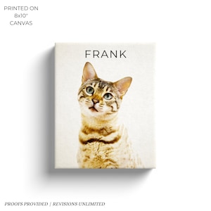 Custom Pet Portrait Watercolor Pet Portrait Dog Portrait Cat Portrait Animal Portrait Custom Pet Portrait from Photo Multiple Pet Portrait