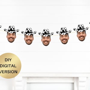 Banner faccia sposo salvare un cavallo cavalcare un cowboy Bach stesso cowboy per sempre segno di addio al nubilato discoteca CowGirl Decor HoeDown ultimo Rodeo Austin