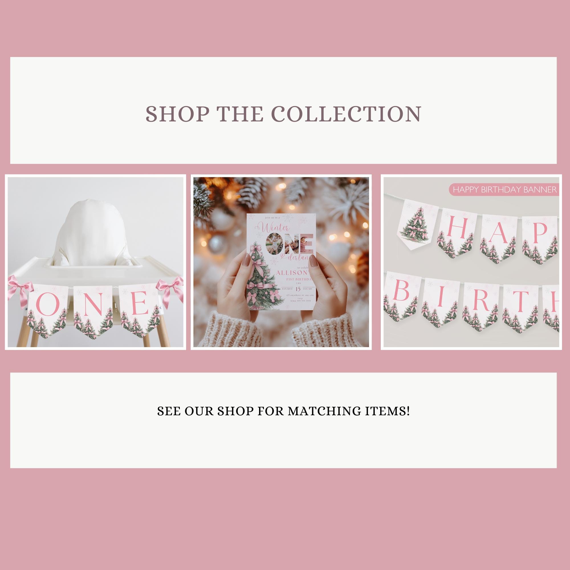 Winter-Onederland Cupcake-Topper – Rosa Schneeflocken-Motiv Für 1. Geburtstag Oder Winter-Babyparty