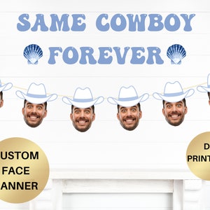 Decorazioni per addio al nubilato da cowgirl costiera Decorazioni per feste di addio al nubilato per il viso dello sposo Stesso arredamento per feste da cowboy per sempre Decorazioni per feste costiere Cowgirl da spiaggia