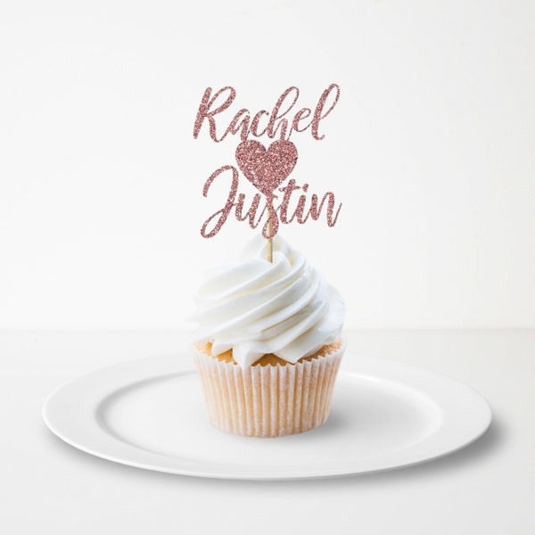 Custom Cupcake Picks Etsy