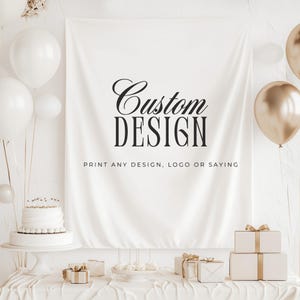 Aangepaste banner Tapestry Gepersonaliseerde feestbanner Achtergrond vrijgezellenfeest Vrijgezellenweekend Decor Babyshower Welkomstbord Verjaardagsfeestje