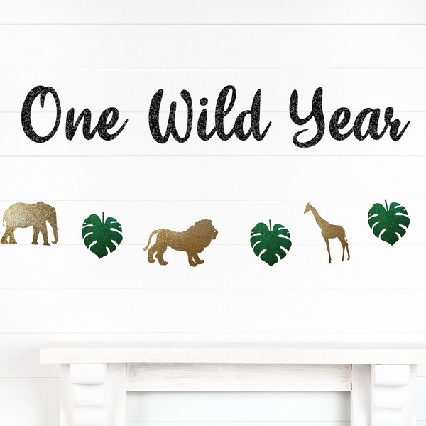 Wild One Banner - Etsy