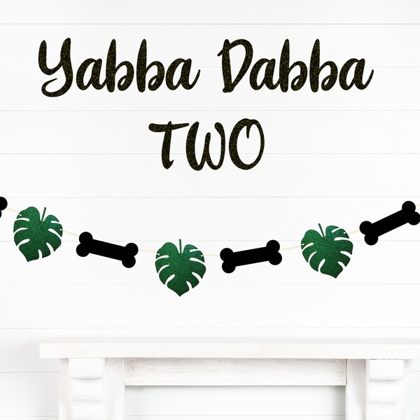 Dinosaur Bone Birthday Banner - Etsy