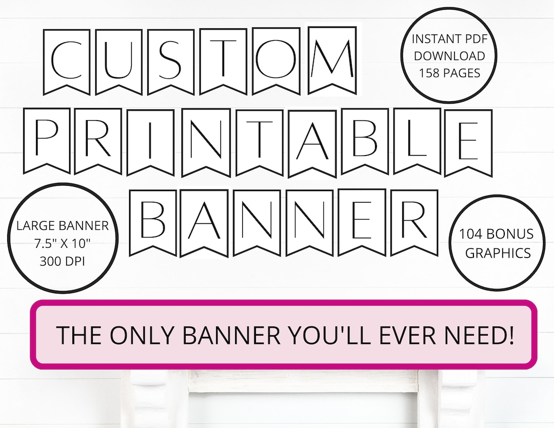 custom-printable-pdf-banner-printable-alphabet-letter-banner-printable-swallowtail-banner-bunting-banner-holiday-party-decor-a-z-banner-etsy