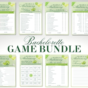 Margs and matrimony Bachelorette Party Games final Fiesta Printable Bridal Party Drinking Games Margarita bach Mexico Bachelorette Tequila