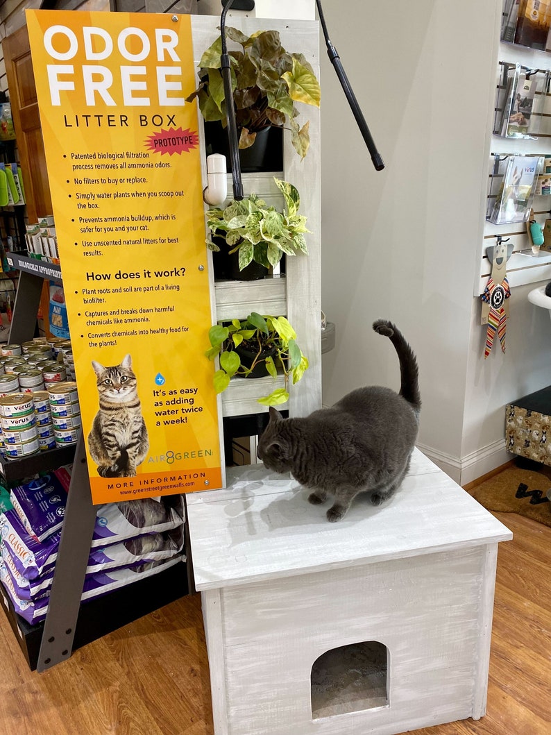 Odor Free Litter Box Enclosure Etsy