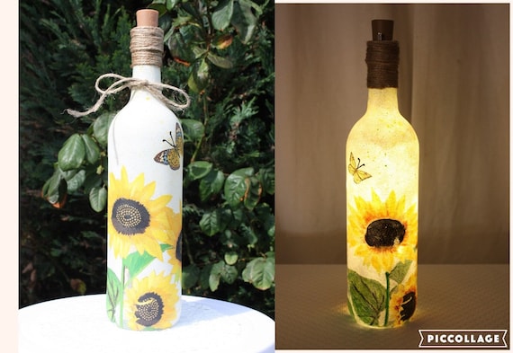 ワインボトルLEDランタン : ワインボトル Led ランタン - 充電式ワインボトル