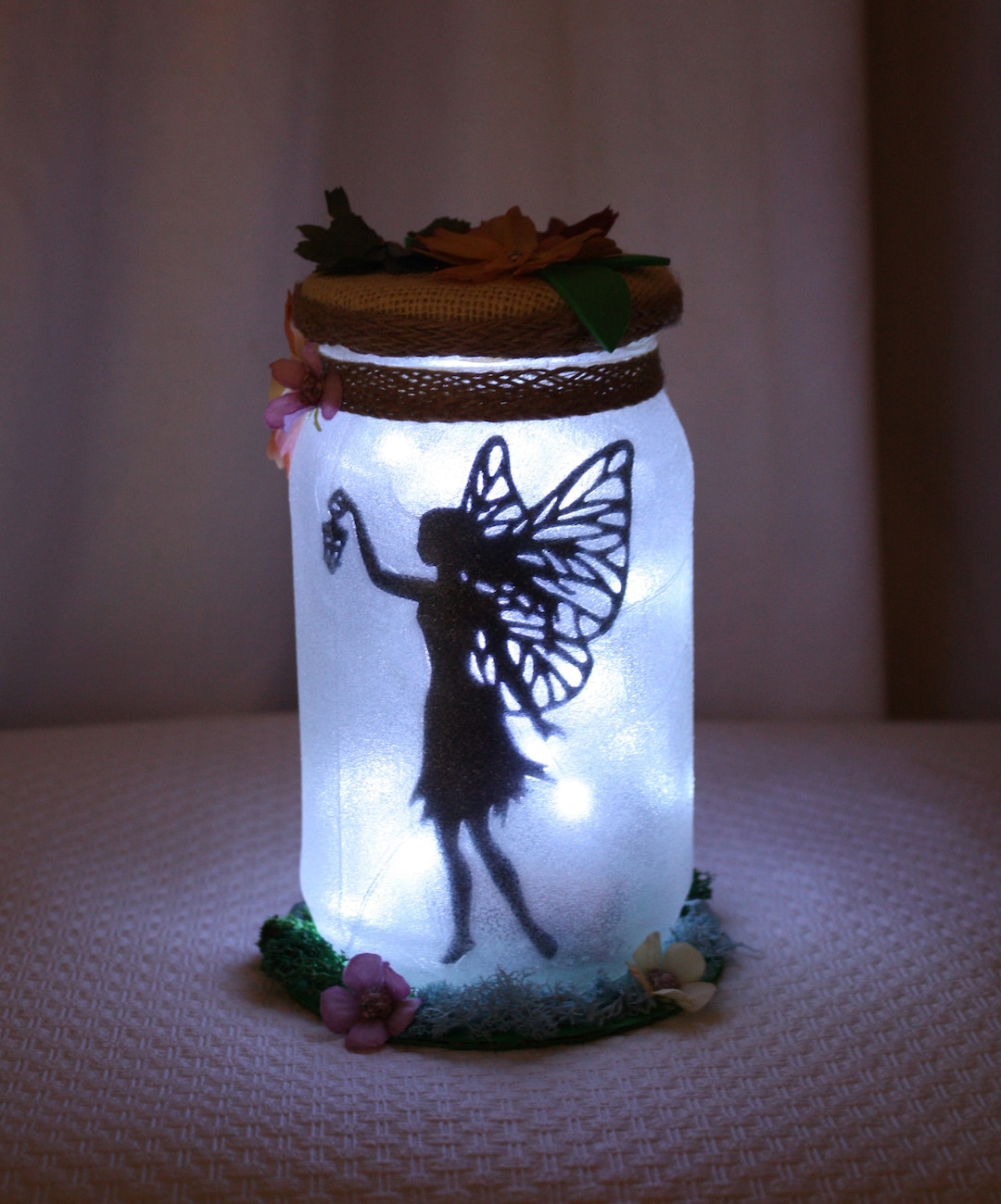 Fairy Night Light CAL DIY Kit -   Crochet lamp, Crochet fairy, Fairy  night light