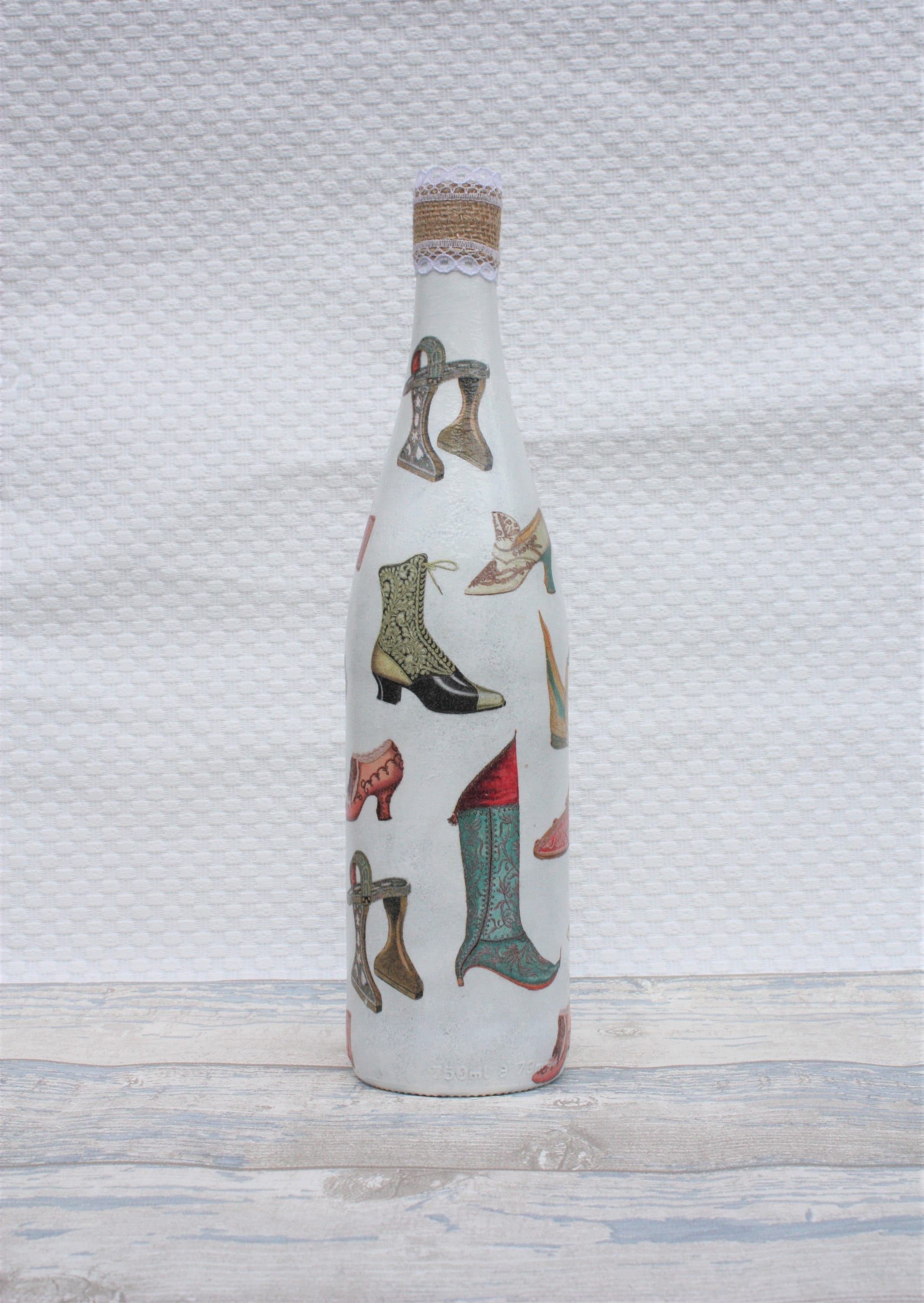 ヴィンテージ　ボトルライト LED ヴィンテージ シューズ ボトル ランプ、ワイン ボトル ライト