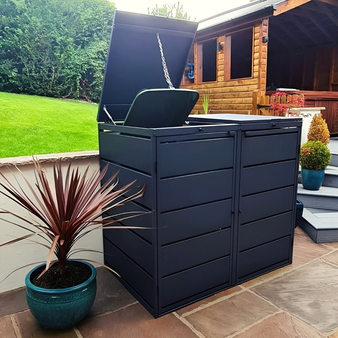 Premium Wheelie Bin Store 240L Loft Minimalistic Etsy UK