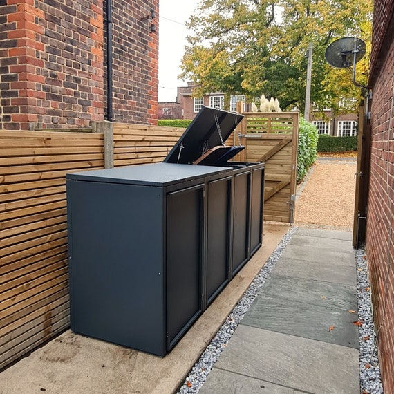 Premium Wheelie Bin Store 240L Loft Pure Etsy