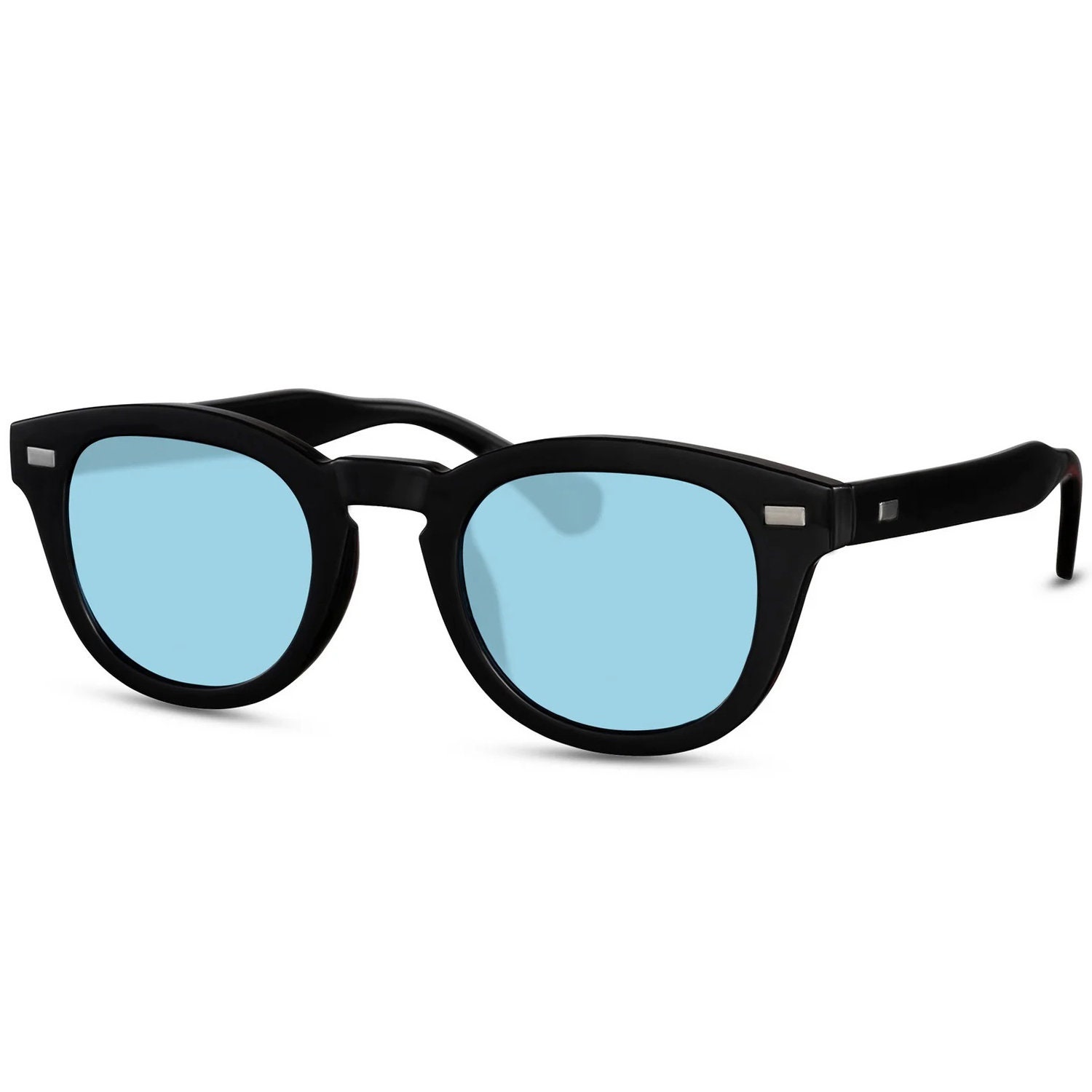 Retro Johnny Depp sunglasses mens women's artists crystal G15  polarized lenses