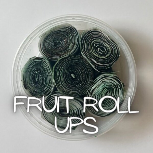 Fruit Roll up With Chamoy Etsy