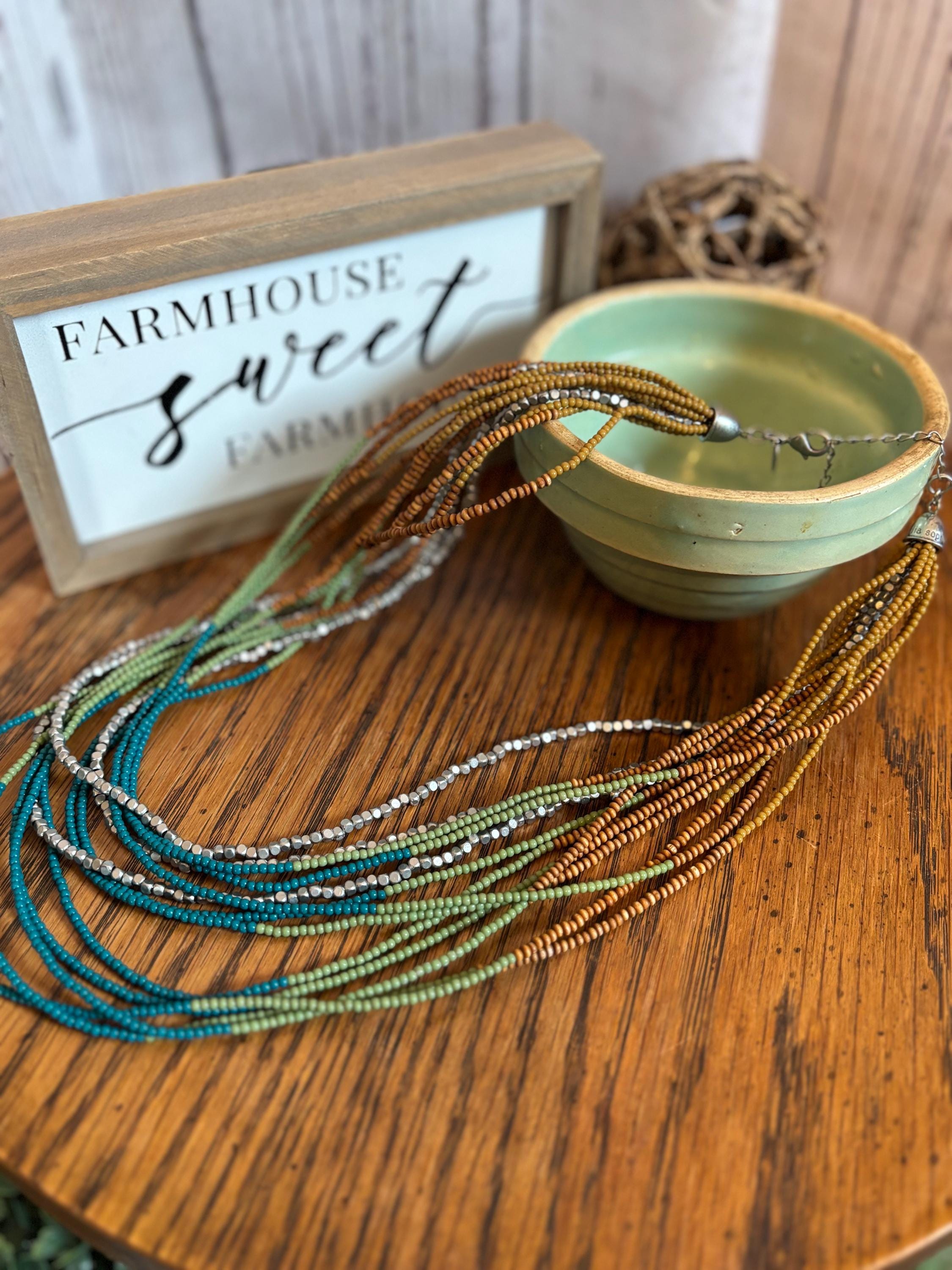 Collana e bracciale Multifili Spiga DUO