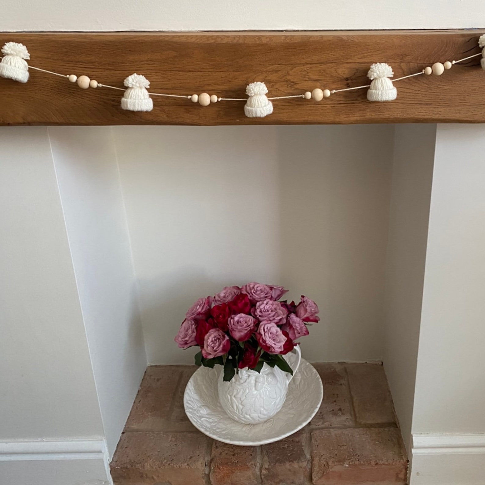 Bobble Hat Garland Etsy