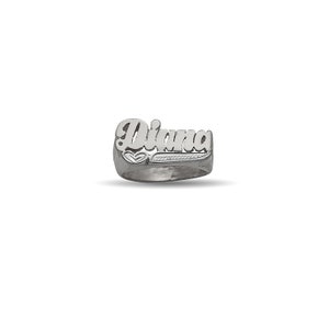 Script Baby .925 Sterling Silver Name Ring
