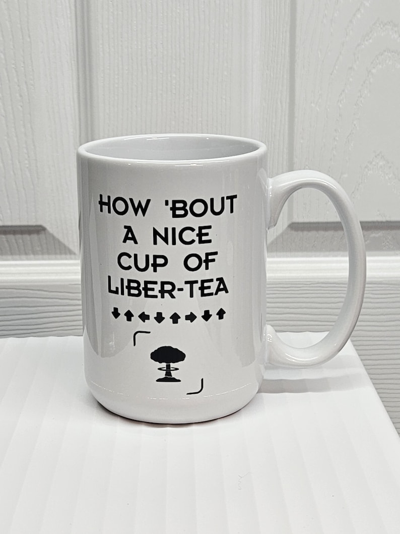 HELLDIVERS Custom Coffee Mug 15oz LIBERTEA, Spread Democracy Etsy