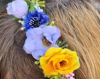 Blumenkranz haare hochzeit - Der absolute Gewinner