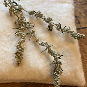 She Whispers, Mugwort Dream Pillow, Bamboo, Linen, Third Eye Awakener, Aromatherapy, Ethical, Natural Herbal, Sleep Aid, Yoga Meditation