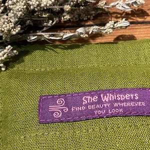 She Whispers, Mugwort, Dream Pillow, Herb pillow , Third Eye Awakener, Ethical, Natural Herbal, Sleep Aid, Meditation pillow, Vivid Dreams
