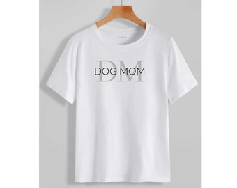 Camiseta Dog Mom: coleção de rua