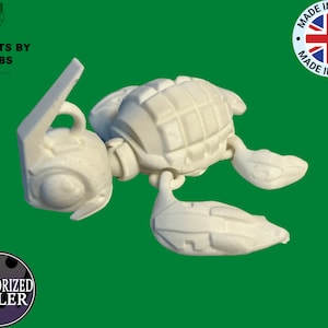 3D Printed Cinderwing Grenurtle (Grenade turtle)