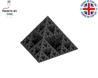 3D Printed Fractal Sierpinski Pyramid