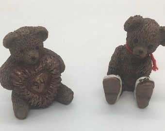 Miss Martha Originals All God's Children 94 Bear (Signed) and Peek-A-Boo Bear - Minis