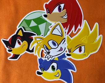 Sonic the Hedgehog and Friends Stickers