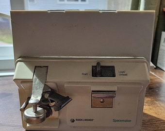 Vintage Black & Decker Space Maker Dosenöffner unter Schrankmontage EC-60G Typ 1