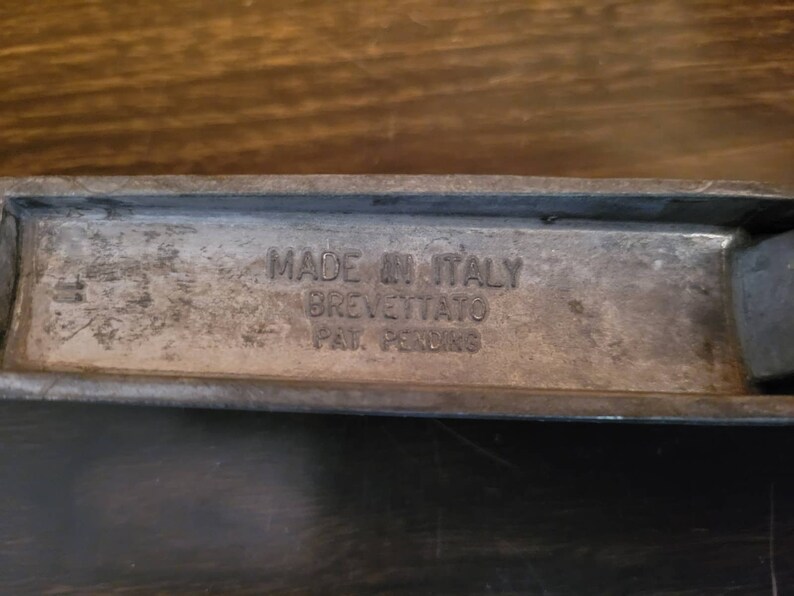 Vintage Brevettato Aluminum Garlic Press Italy Etsy