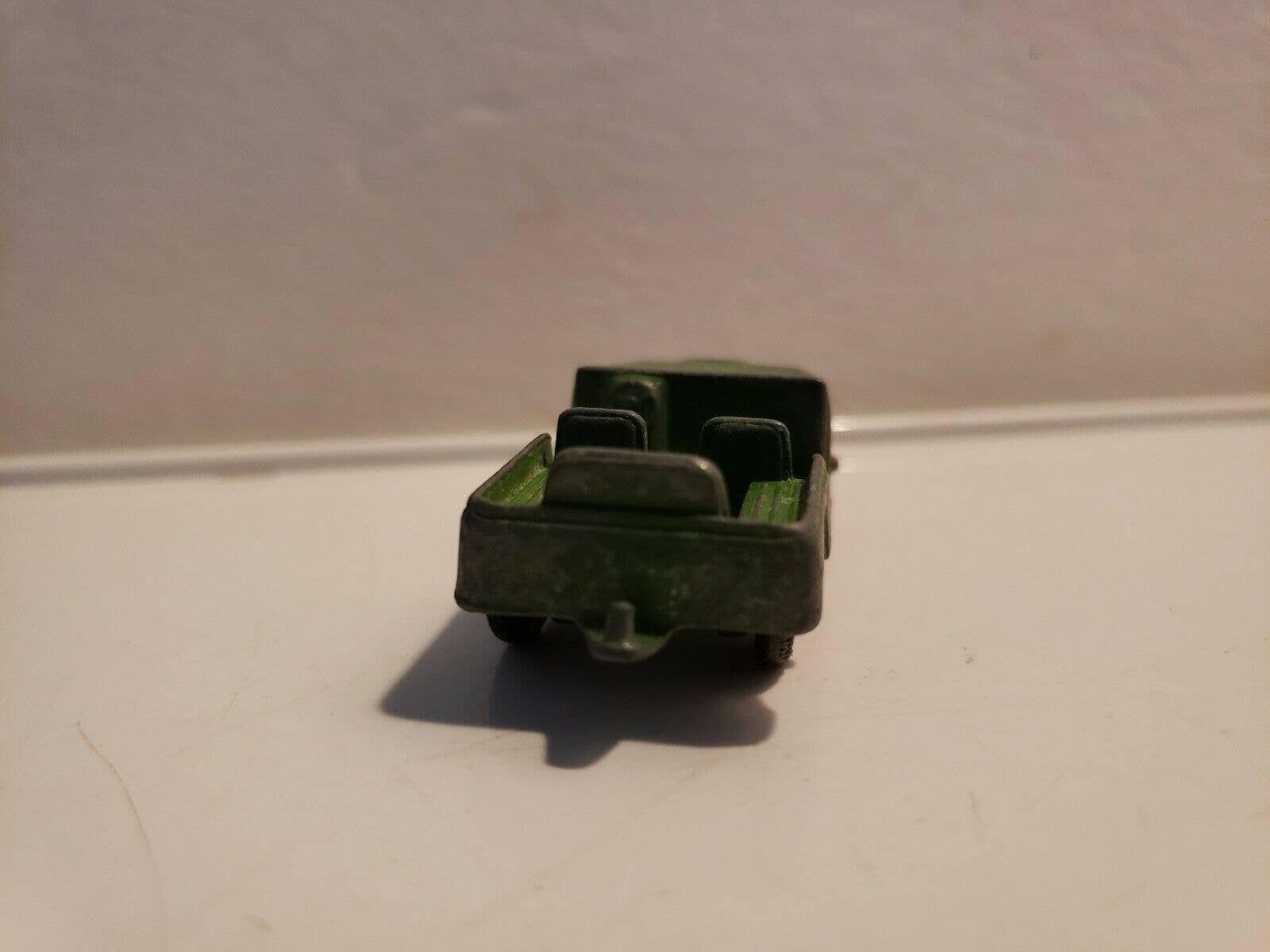 Vintage tootsie Toy Green Jeep Metal Diecast Miniature Toy Car Etsy