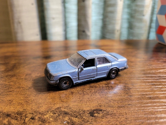 1986 Matchbox - Light Blue Mercedes Benz 300E - 1:61 - Made in