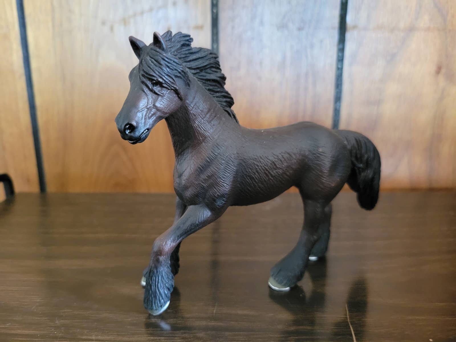 2005 Schleich Friesian Mare Brown Horse Retired 13604 Etsy