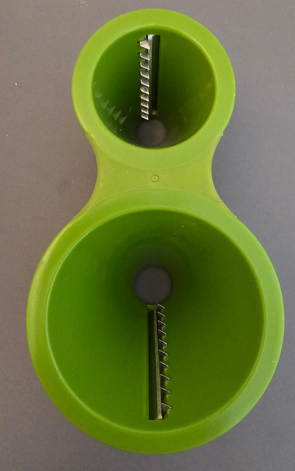 Microplane Green Spiral Slicer Spiralizer - Coupe-rubans Légumes Fantaisie Aliments