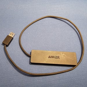 Anker 4-Port USB 3.0 Hub, Ultra-Slim Data USB Hub with 2 Ft Extended Cable A7516