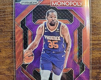 Kevin Durant 2023-24 Panini Prizm Monopoly #PS6 - Purple Wave Prizm - NBA