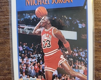 Michael Jordan 1990-1991 NBA Hoops #IV - Chicago Bulls - Slammin' with Michael