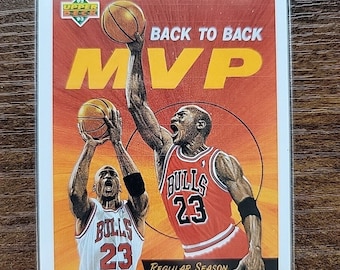 Michael Jordan 1992-1993 Upper Deck #67 Chicago Bulls Back to