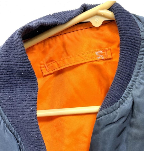 Vintage Men's USAF Flyers Intermediate MA-1 Bomber Jacket Zip up
