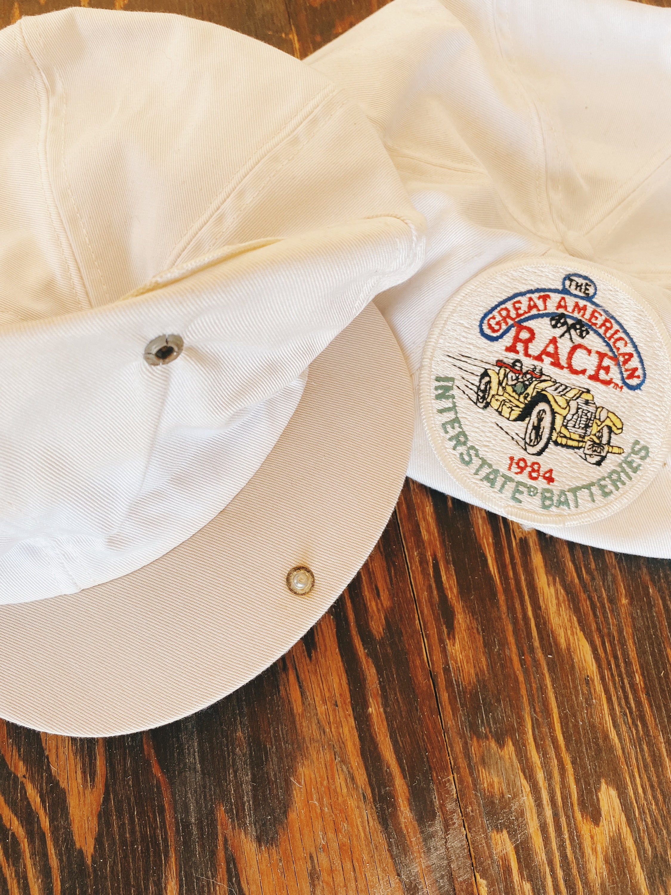 Vintage the Great American Race Hats, Riders Hat, Car Cap, Interstate ...