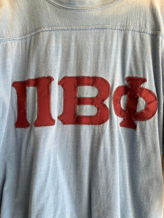 Vintage Pi Beta Phi Graphic Shirt (L) Vintage Rin… - image 4