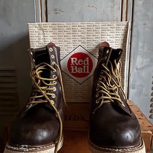 Mens Vintage Redwing Boots 11 - Etsy
