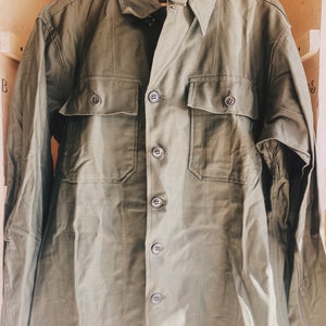 Vintage Men&#39;s Military Jacket Green Military Jacket Worn Jacket Vintage Army Vintage Jacket Green Jacket old military memorabilia M