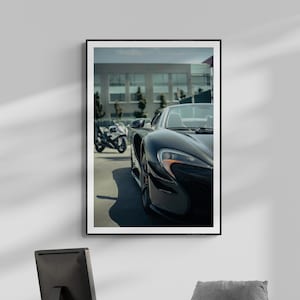 McLaren poster, McLaren poster print, Supercar print, car poster, supercar poster, McLaren car wall art, Mclaren F1 Poster