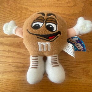brown m&m plush